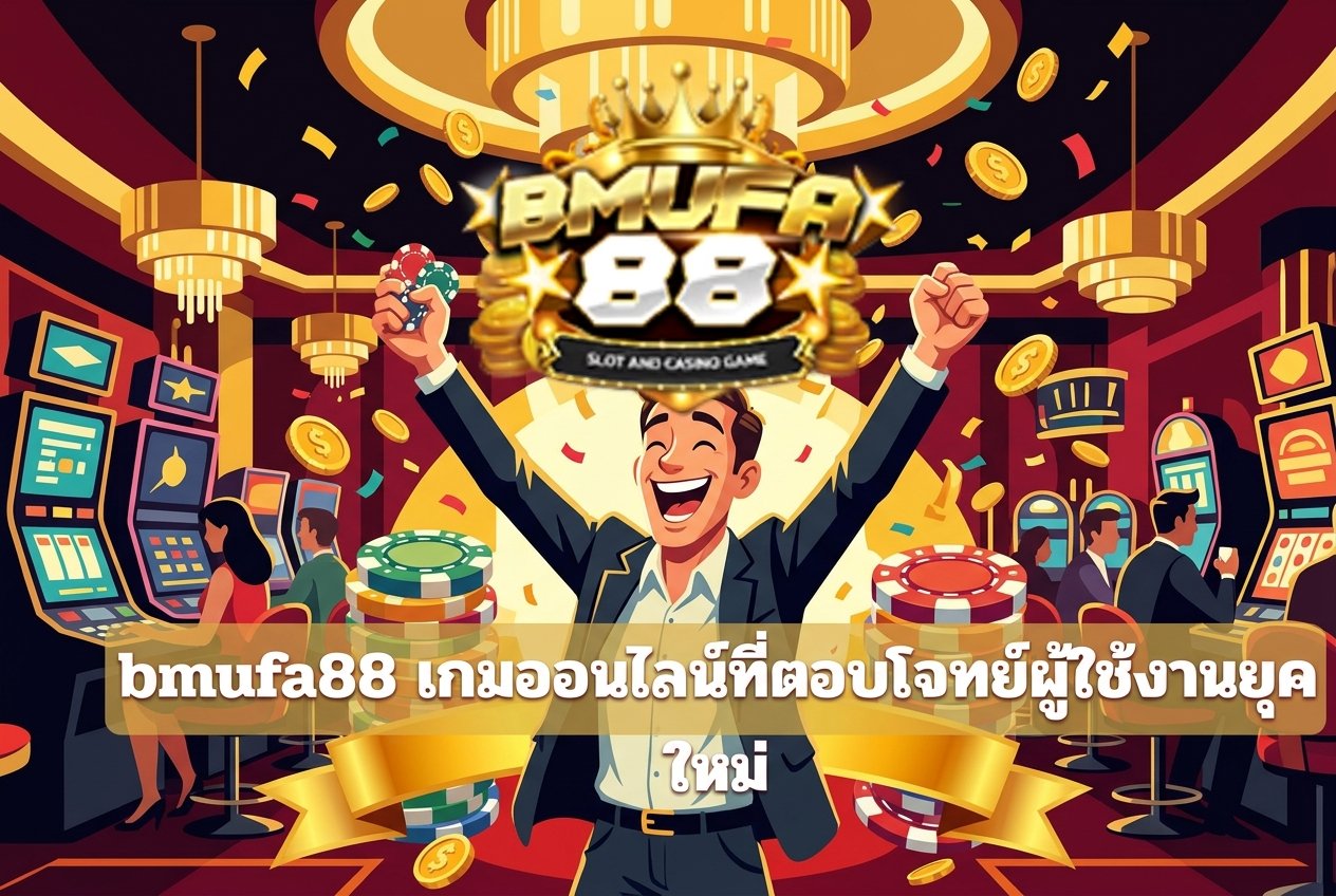 bmufa88 เกมออนไลน์ที่ตอบโจทย์ผู้ใช้งานยุคใหม่